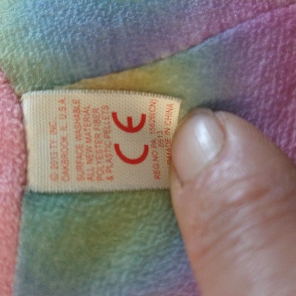 ๐ Ty Beanie Ballz Rainbow The Fish Figure ๐ - Picture 9 of 16